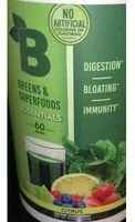 Amount of sugar in Citrus Greens & Superfoods Esentials Dietary Supplement