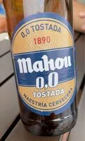 चीनी की मात्रा Cerveza