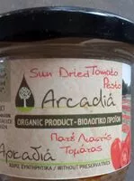 Sucre et nutriments contenus dans Arcadia