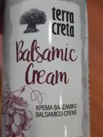 Condiment of balsamic cream