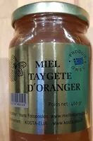 Количество сахара в Miel TAYGETE  d'oranger