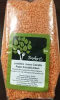 Количество сахара в Lentilles roses corails