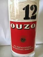 Sugar and nutrients in Ouzo 12