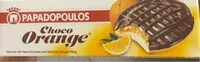 Sokerin määrä sisällä Choco orange