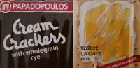Sokerin määrä sisällä Cream Crackers