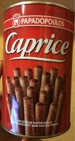 Sokerin määrä sisällä Caprice