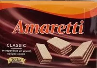 İçindeki şeker miktarı Gaufrettes au chocolat Amaretti