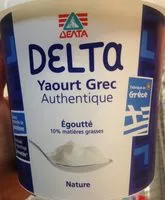 Sucre et nutriments contenus dans Delta