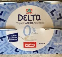 चीनी की मात्रा Yogurt greci autentico