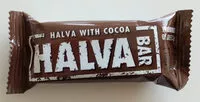 Cantidad de azúcar en Halva bar cocoa
