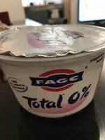 चीनी की मात्रा FAGE Total 0 %