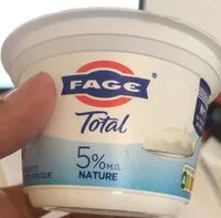 चीनी की मात्रा FAGE Total 5%