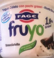 चीनी की मात्रा Fruyo stracciatella