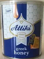 Sokeria ja ravinteita mukana Attikin greek honey