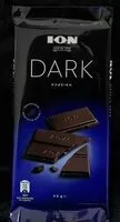 Количество сахара в Йон dark шоколад