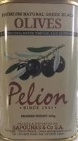 中的糖分和营养成分 Pelion