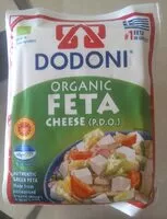 Количество сахара в Dodoni Organic Feta Cheese 200G