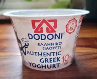 Количество сахара в Dodoma Authentieke Griekse Yoghurt 10% Vet