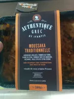 Cantidad de azúcar en Moussaka traditionnelle