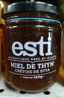 İçindeki şeker miktarı Miel de thym