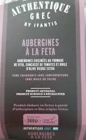 Cantidad de azúcar en Aubergines à la fêta