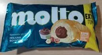 Zuckermenge drin Molto croissant with Hazelnut filling