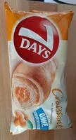 İçindeki şeker miktarı Croissant aux abricots.