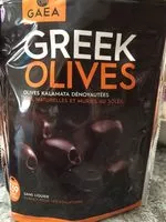 Amount of sugar in Greek olives de Kalamata