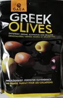 Zuckermenge drin Greek Olives