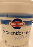 Cantidad de azúcar en Griechischer Joghurt Original (kri Kri)