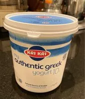 Сахар и питательные вещества в Kri kri my authentic greek yoghurt