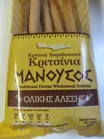 含糖量 Κριτσίνια Μανούσος