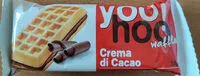 Cantidad de azúcar en Yoohoo! Waffle crema di cacao
