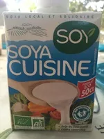 Quantité de sucre dans Soja cuisine