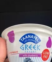 Jumlah gula yang masuk Taanayel greek yoghurt