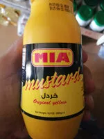 Quantité de sucre dans mustard