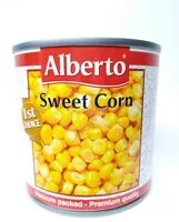 Sokerin määrä sisällä Alberto Sweet Corn
