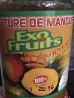 Sucre et nutriments contenus dans Exo fruits