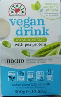 Quantité de sucre dans Vegan drink with pea protein