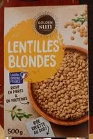 入っている砂糖の量 Lentilles Blonde