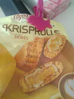 入っている砂糖の量 Krisprolls dorés
