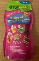 Quantité de sucre dans Tribe of multi vitamins