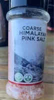 Количество сахара в Coarse himalayan pink salt