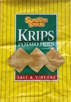 चीनी की मात्रा Krips Patato Fries