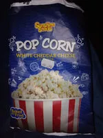 चीनी की मात्रा Pop corn: white cheddar cheese flavour