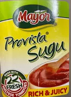 चीनी की मात्रा Provista Sugu