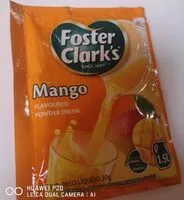 चीनी की मात्रा Foster Clark's