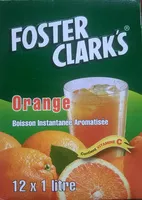 चीनी की मात्रा Boisson Instantanée Aromatisée Orange
