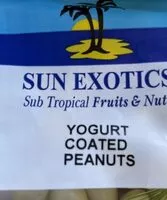 Jumlah gula yang masuk Yogurt coated Peanuts