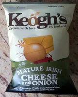Jumlah gula yang masuk Mature Irish Cheese & Onion Crisps